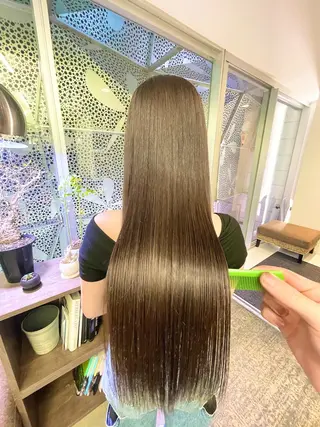 ロング カラー スズキジュンペイ 銀座/髪質改善のヘアスタイル