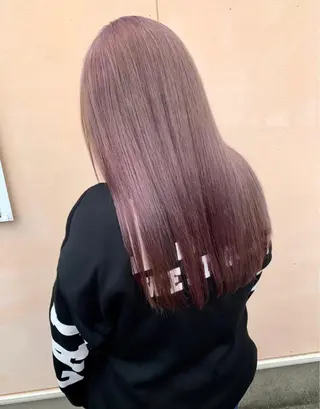 ロング カラー yui .のヘアスタイル