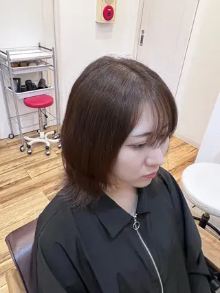 ミディアム 🐰ハイトーンカラー 畠山 渡🐰のヘアスタイル
