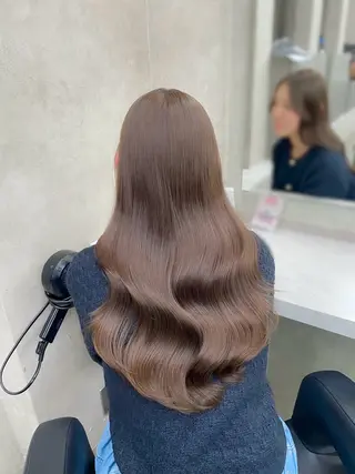 ロング カラー 💖札幌カラー 指名No.1💖玲奈のヘアスタイル