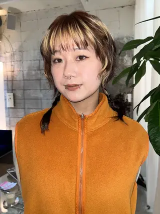 カラー ヘアアレンジ 圧倒的デザイン力 店長🎨RENAのヘアスタイル