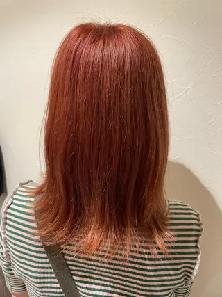 ミディアム 西能 心音のヘアスタイル