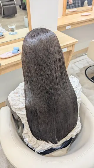 ロング カラー 彩桜/艶カラー/小顔 に見せるカット✂のヘアスタイル