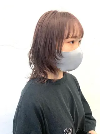 ミディアム カラー パーマ ヘアアレンジ メンズ キッズ ブリーチ　ハイトーン 特化🌈フジタハルキのヘアスタイル