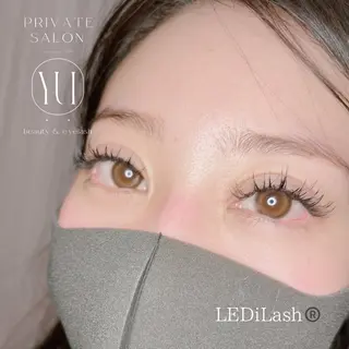 マツエク・マツパ 1ヶ月後も半分残る 高持続LEDエクステのマツエク・マツパデザイン