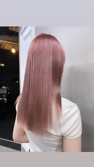 ロング 🧸艶々韓国ヘア 🧁mizunaのヘアスタイル