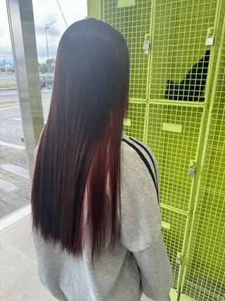 ロング カラー 【earth】 伊桜莉のヘアスタイル