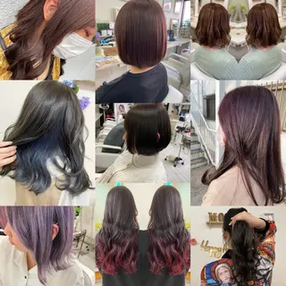 ロング カラー bloom Cielのヘアスタイル