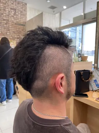 ショート メンズ 💫カットパーマ💫 伊原虎太郎のヘアスタイル