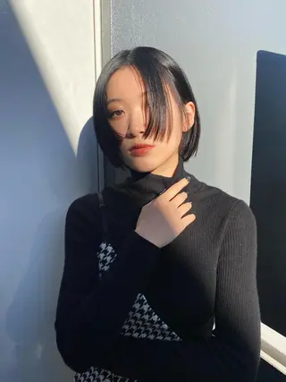 ショート カラー riria/ボブ /透明感カラー🎀のヘアスタイル