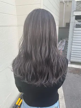 セミロング 髪質改善×縮毛矯正 ×艶カラーNAOのヘアスタイル