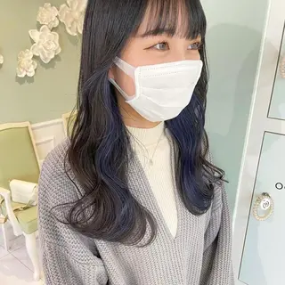 セミロング レイヤーカット⭐️ インナー桑原 日花理のヘアスタイル