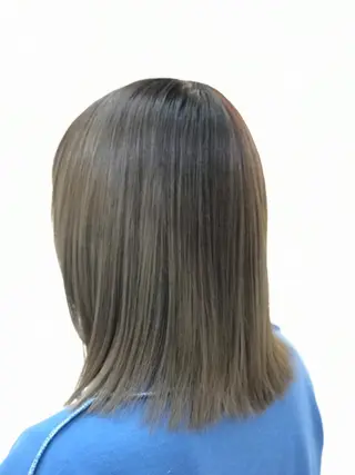 ミディアム 冨田 豊のヘアスタイル