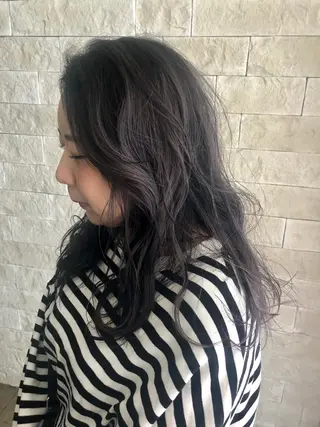 ロング AYAKA 下北沢suuのヘアスタイル