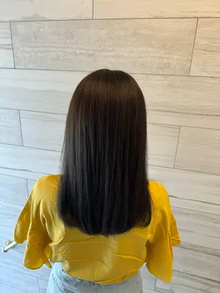 ミディアム 堀江美容室 千晶のヘアスタイル