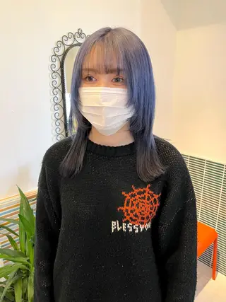 ミディアム カラー 🩷ハイトーン透明感 レイヤー🩷ユリカのヘアスタイル
