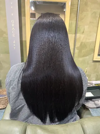 ロング 川端 智治のヘアスタイル