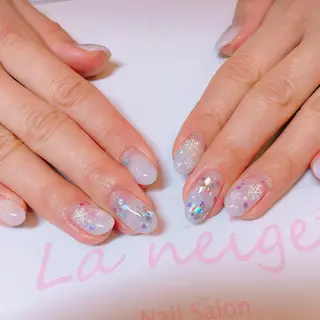 ネイル La neige* yuki 🐩🌙のネイルデザイン