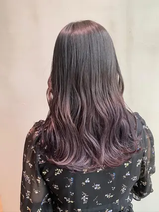 セミロング yui .のヘアスタイル