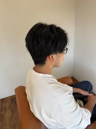 ミディアム メンズ Babylone 飯尾 香音のヘアスタイル