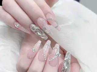 ネイル MoMoA Nail ネイル長さ出し専門店のネイルデザイン