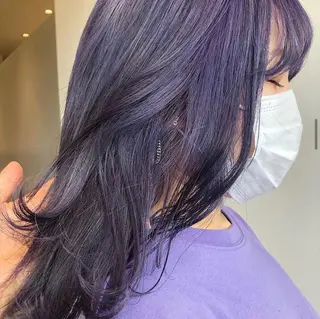 セミロング カラー パーマ ヘアアレンジ メンズ キッズ stylist 🌸 kana.のヘアスタイル