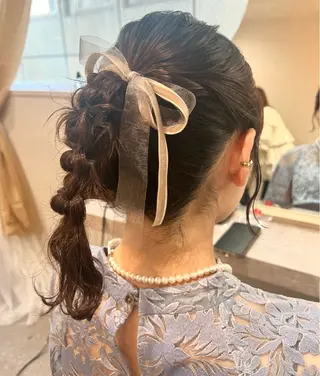 ミディアム Mila misakiのヘアスタイル