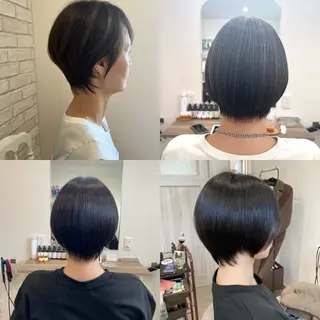 ショート 青木 ありさのヘアスタイル