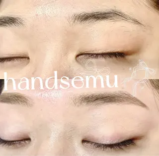 アイブロウ handsemu EYELASHのマツエク・マツパデザイン