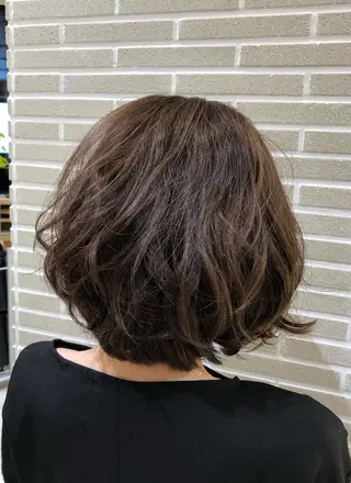 ショート カラー パーマ ヘアアレンジ 山北 咲子のヘアスタイル