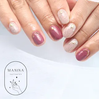 ネイル nailsalon Manina齋藤愛美のネイルデザイン