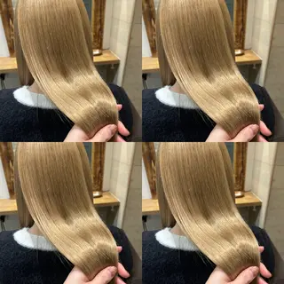 ロング レイヤーカット/ 縮毛矯正🇰🇷早坂のヘアスタイル