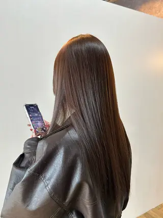 ロング 坂庭 美夢のヘアスタイル