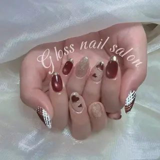 ネイル Yuna✨ Gloss nailのネイルデザイン