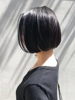 ショート 人見知りさんでも安心 奥田 里佳子のヘアスタイル