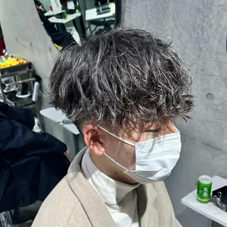 ショート パーマ メンズ 藤井優大 店舗異動しましたのその他イメージ