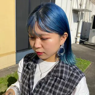 ミディアム カラー 🍏すがの みき🍏のヘアスタイル