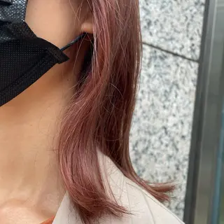 ミディアム カラー たつみ ひかる🧸のヘアスタイル