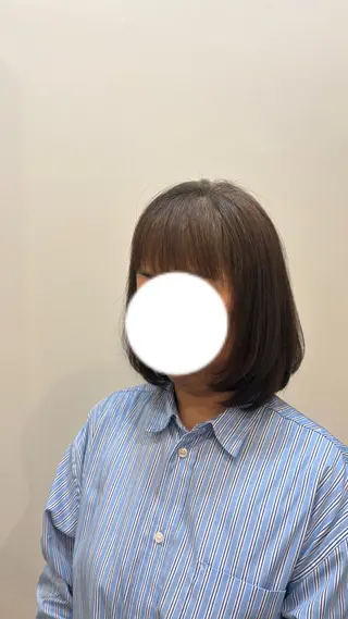 ミディアム MAHAE 中司のヘアスタイル
