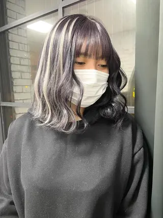 ミディアム メンズ多数⚡ブリーチ 特化💚Acchonのヘアスタイル