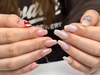 ショート トゥー フエンのネイルデザイン