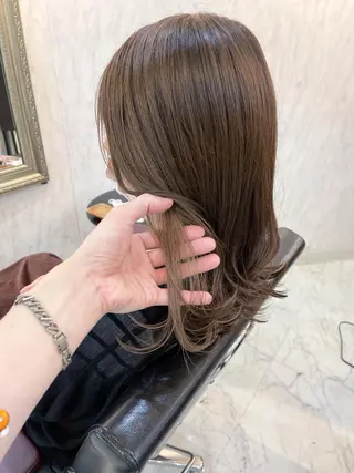 ミディアム カラー ☆毎月先着15名まで ☆シバタユートのヘアスタイル