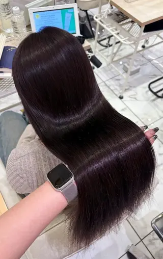 ロング カラー 🎀暖色カラー/ ハナ🎀のヘアスタイル