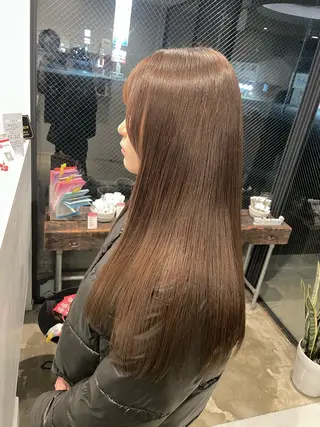 ロング カラー 芳賀 風斗のヘアスタイル