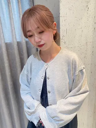 ミディアム カラー mai / linoah˚✧のヘアスタイル