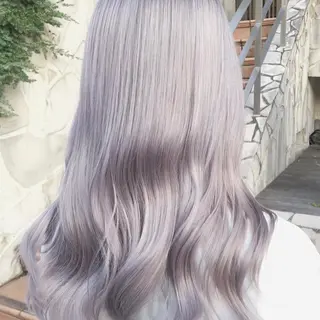 ロング カラー MOMO艶髪 🩵モテカラーのヘアスタイル