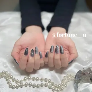 ネイル 💜5/4空✩.* Yuuna💜のネイルデザイン