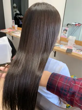 ロング レイヤー/ショート chere狭山のヘアスタイル