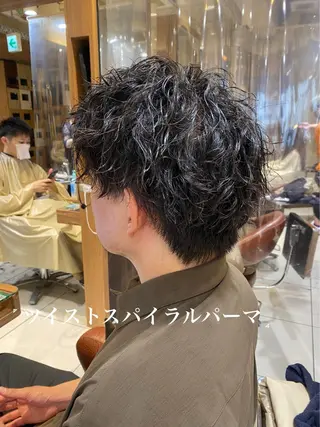 パーマ メンズ メンズモデル募集中✨ 永野大樹のヘアスタイル
