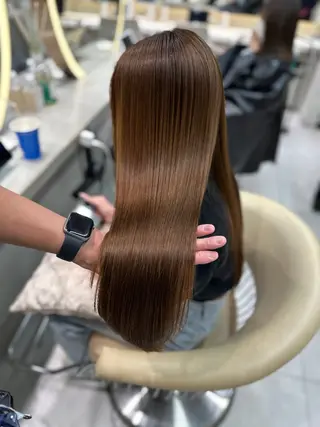 セミロング カラー 《髪質改善✖️オリー ブ🧸》小嶋拓也のヘアスタイル